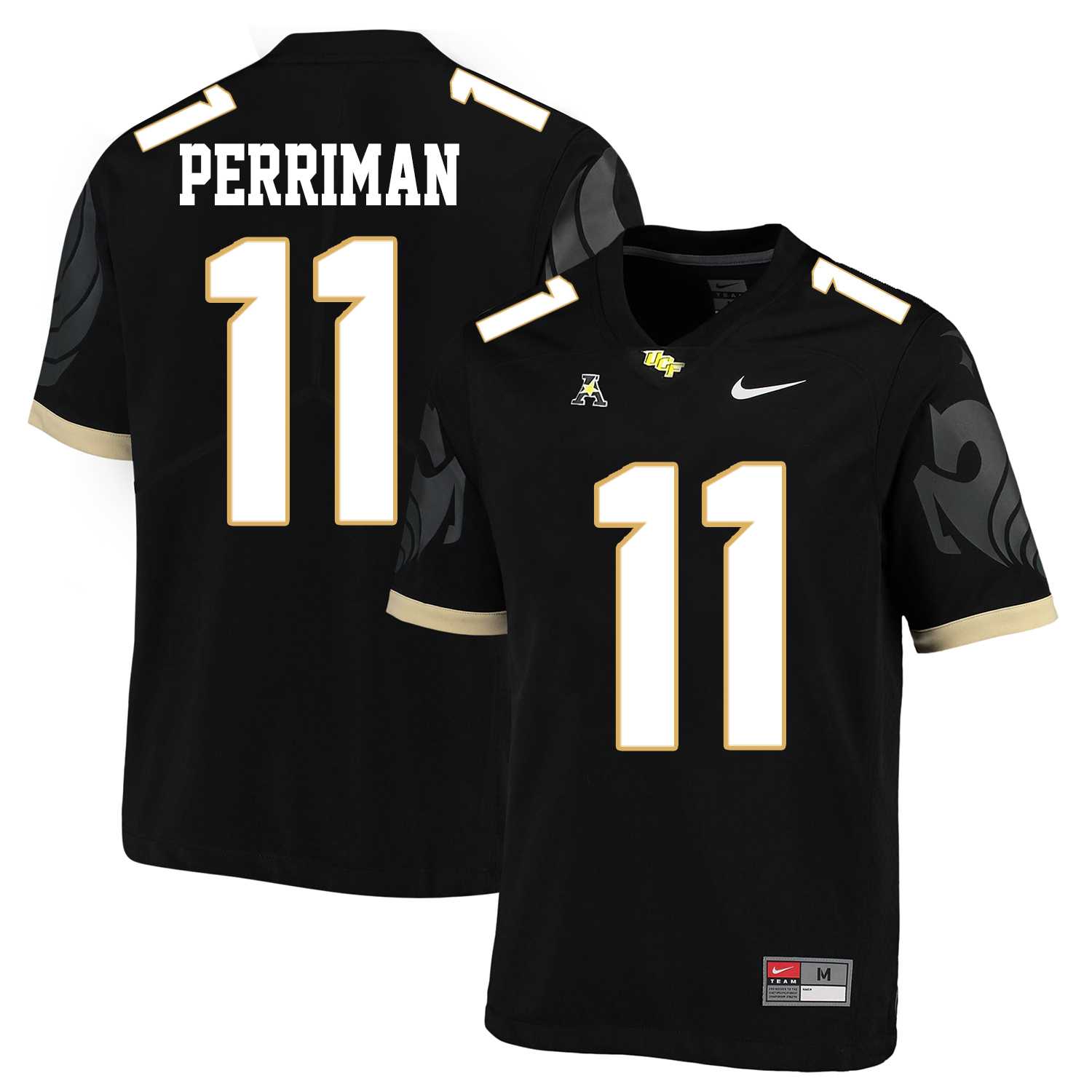 UCF Knights 11 Breshad Perriman Black College Football Jersey DingZhi